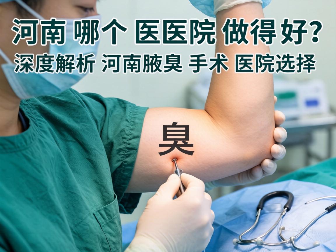 河南腋臭手术哪个医院做得好?深度解析河南腋臭手术医院选择 河南腋臭手术哪个医院做得好?深度解析河南腋臭手术医院选择