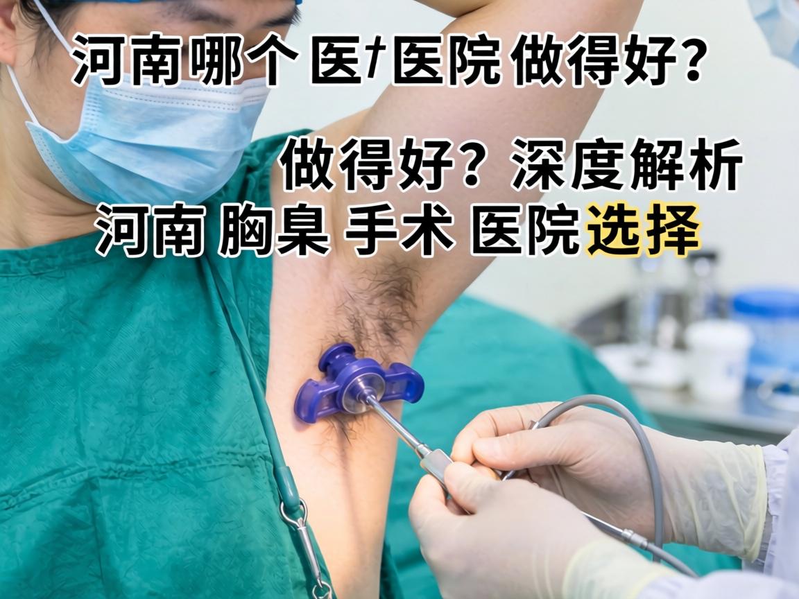 河南腋臭手术哪个医院做得好?深度解析河南腋臭手术医院选择 河南腋臭手术哪个医院做得好?深度解析河南腋臭手术医院选择