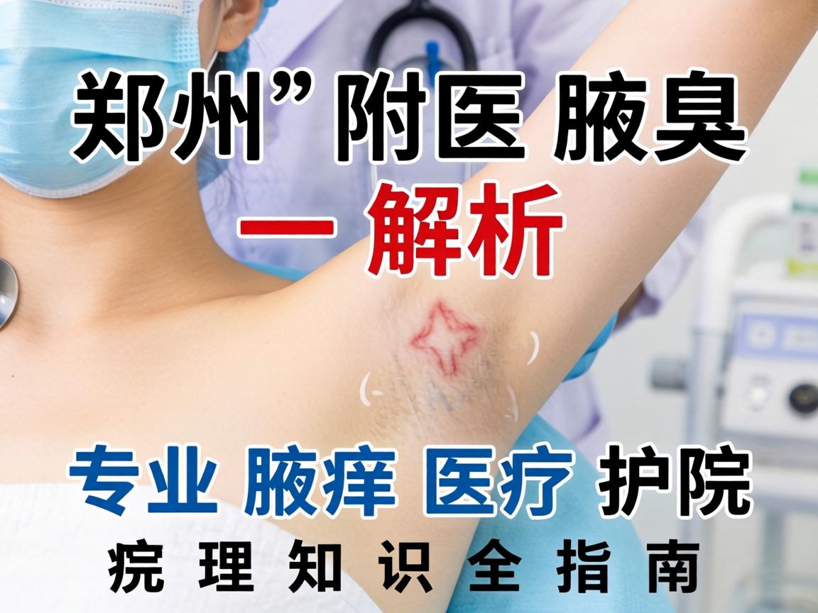 郑州附医腋臭医院解析,专业腋臭医疗护理知识全指南 郑州附医腋臭医院解析,专业腋臭医疗护理知识全指南