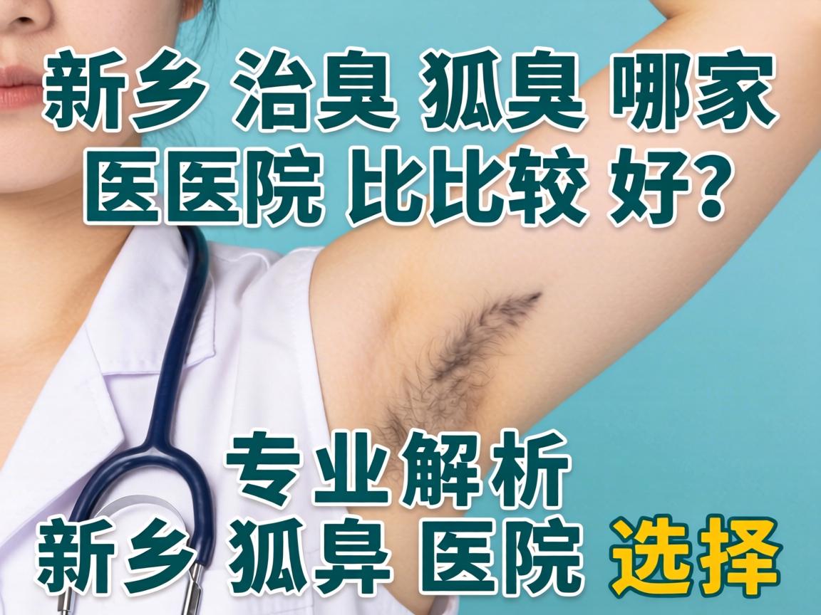 新乡治狐臭哪家医院比较好？专业解析新乡狐臭医院选择