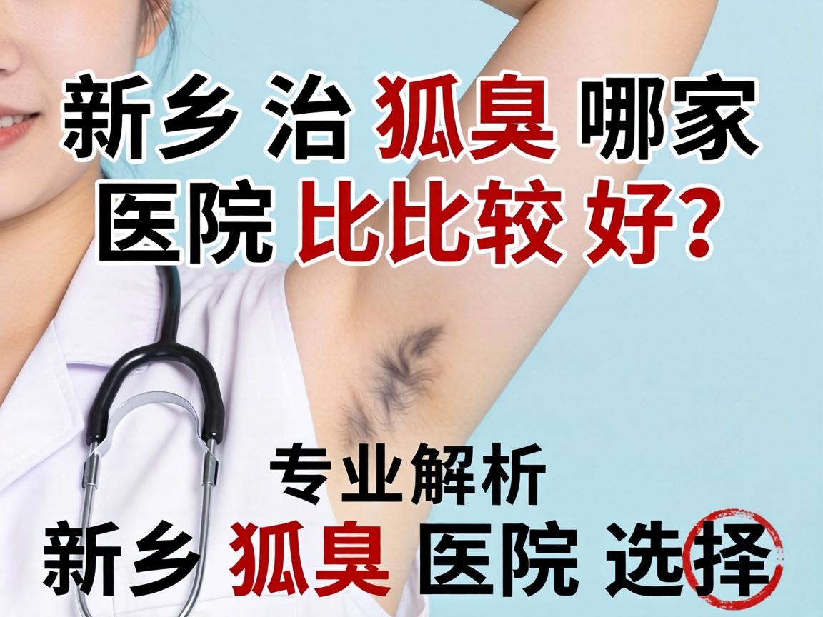 新乡治狐臭哪家医院比较好？专业解析新乡狐臭医院选择