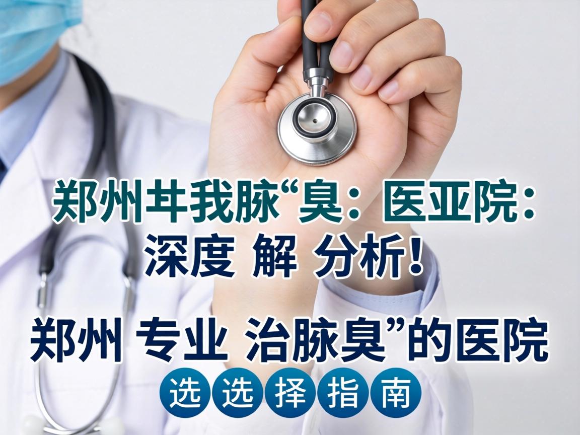 郑州腋臭医院深度解析，郑州专业治腋臭的医院选择指南
