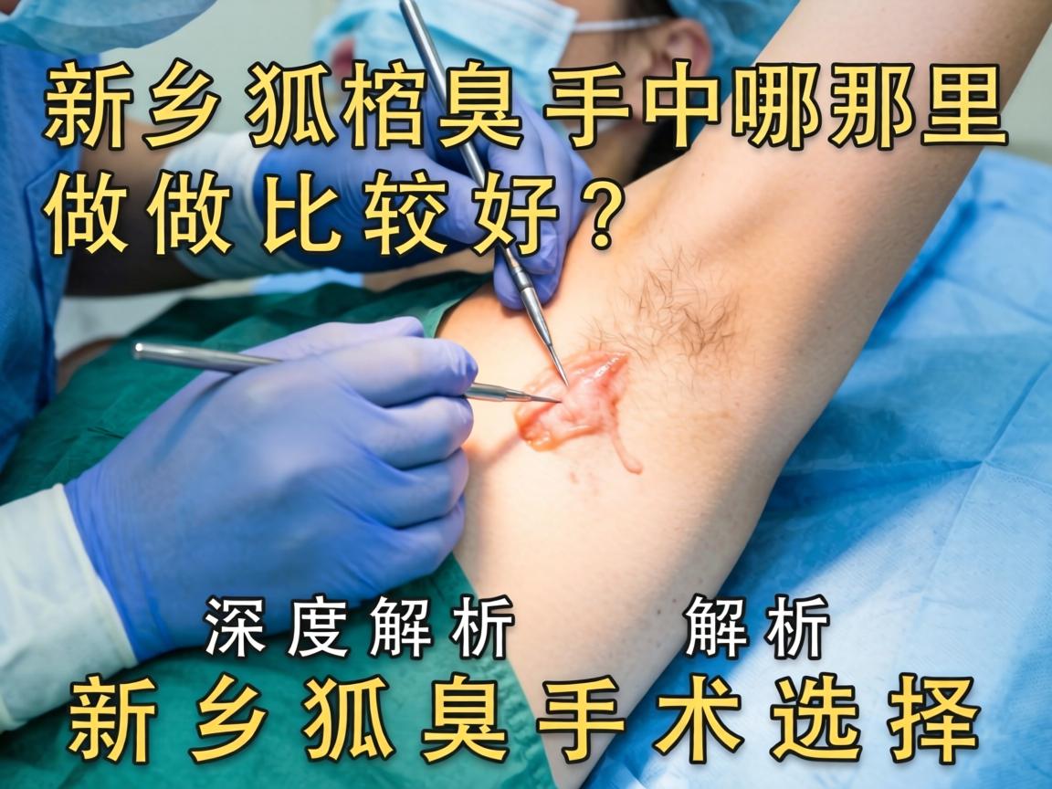 新乡狐臭手术哪里做比较好？深度解析新乡狐臭手术选择