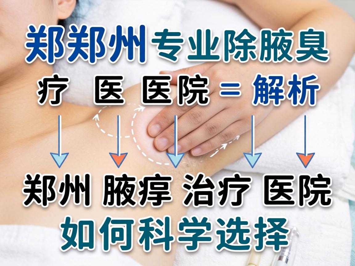 郑州专业除腋臭医院解析,郑州腋臭治疗医院如何科学选择 郑州专业除腋臭医院解析,郑州腋臭治疗医院如何科学选择