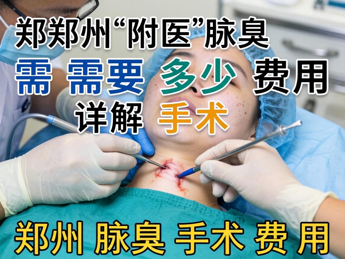 郑州附医腋臭手术需要多少费用?详解郑州腋臭手术费用 郑州附医腋臭手术需要多少费用?详解郑州腋臭手术费用