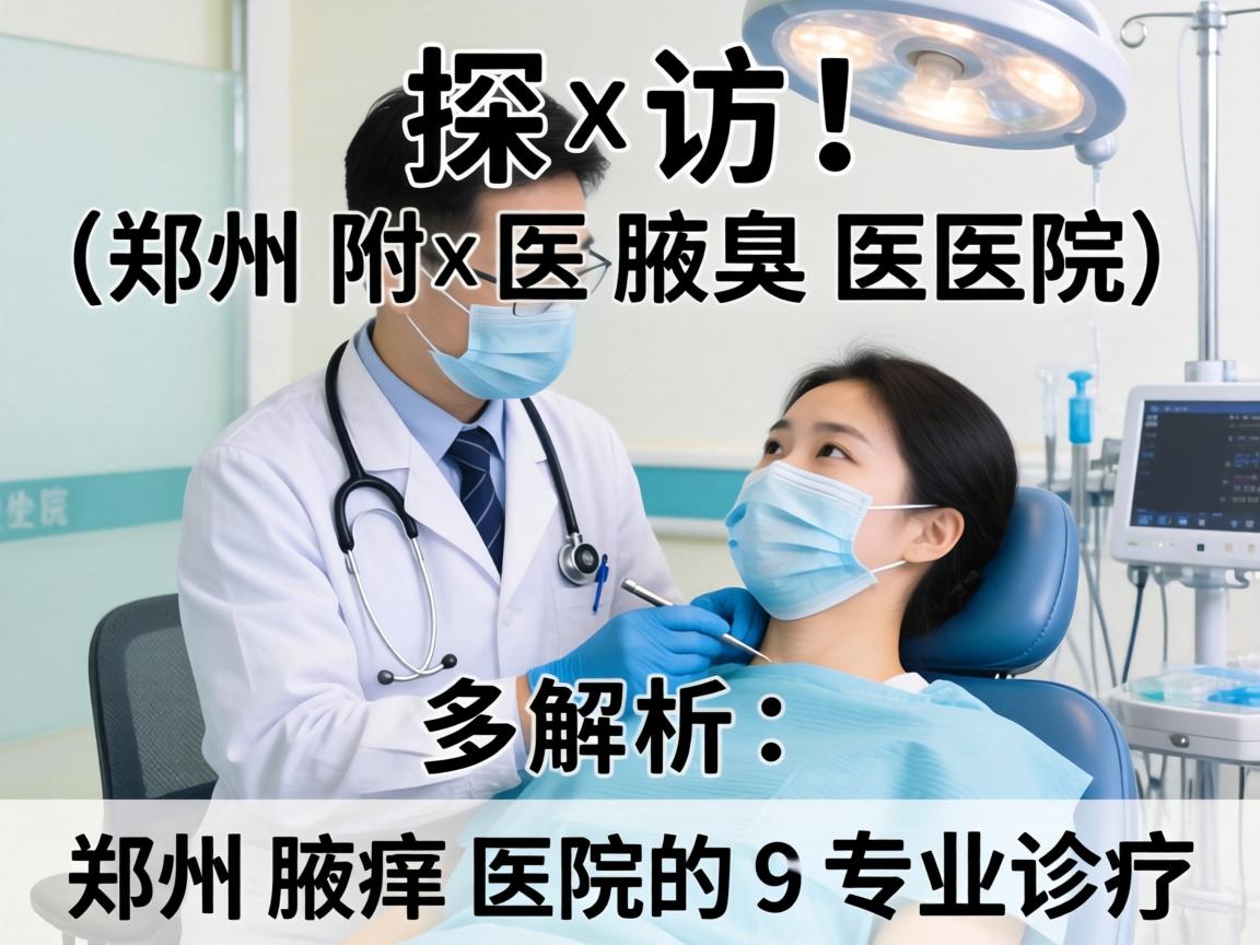 探访郑州附医腋臭医院，解析郑州腋臭医院的专业诊疗