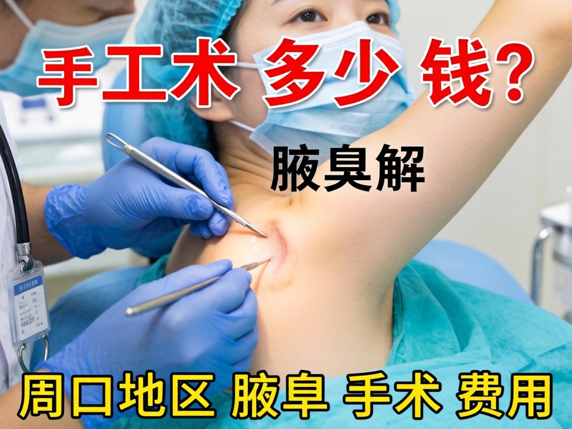 周口腋臭手术多少钱?详解周口地区腋臭手术费用 周口腋臭手术多少钱?详解周口地区腋臭手术费用