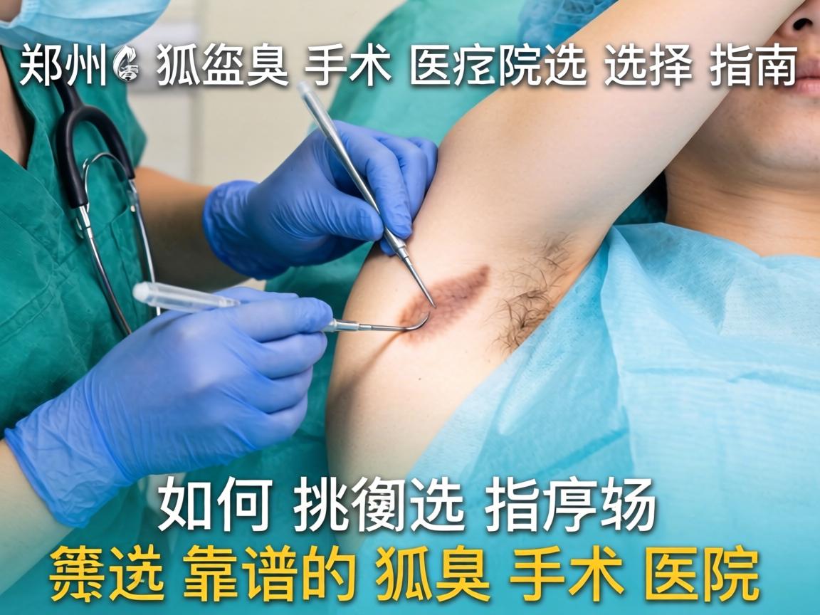 郑州狐臭手术医院选择指南,如何挑选靠谱的狐臭手术医院 郑州狐臭手术医院选择指南,如何挑选靠谱的狐臭手术医院