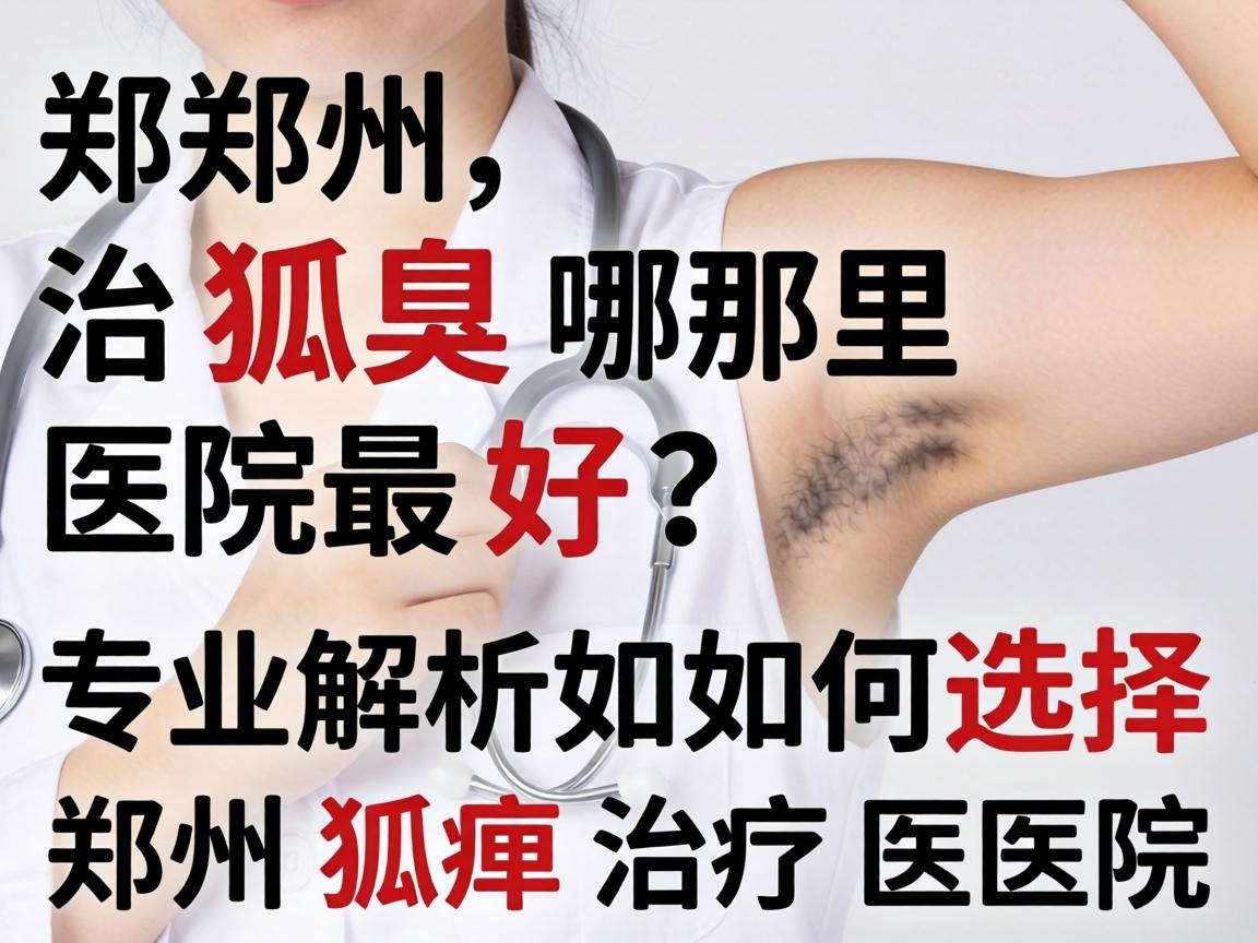 郑州治狐臭哪里医院最好?专业解析如何选择郑州狐臭治疗医院 郑州治狐臭哪里医院最好?专业解析如何选择郑州狐臭治疗医院
