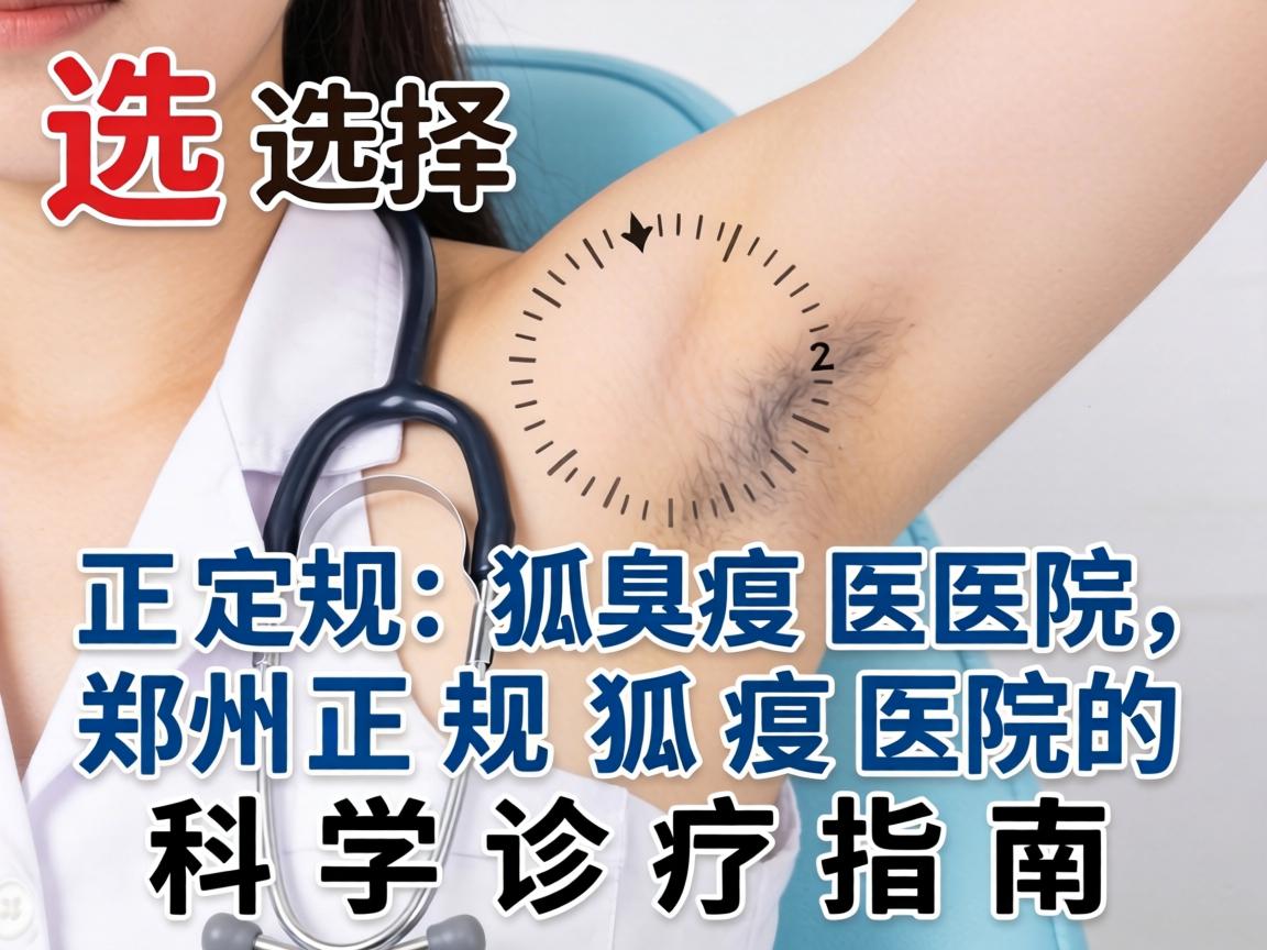 选择郑州正规狐臭医院，郑州正规狐臭医院的科学诊疗指南