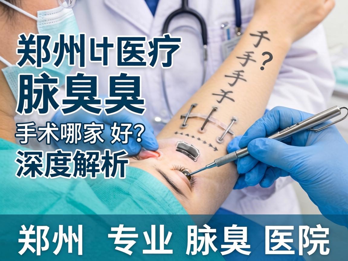 郑州腋臭手术哪家好？深度解析郑州专业腋臭医院