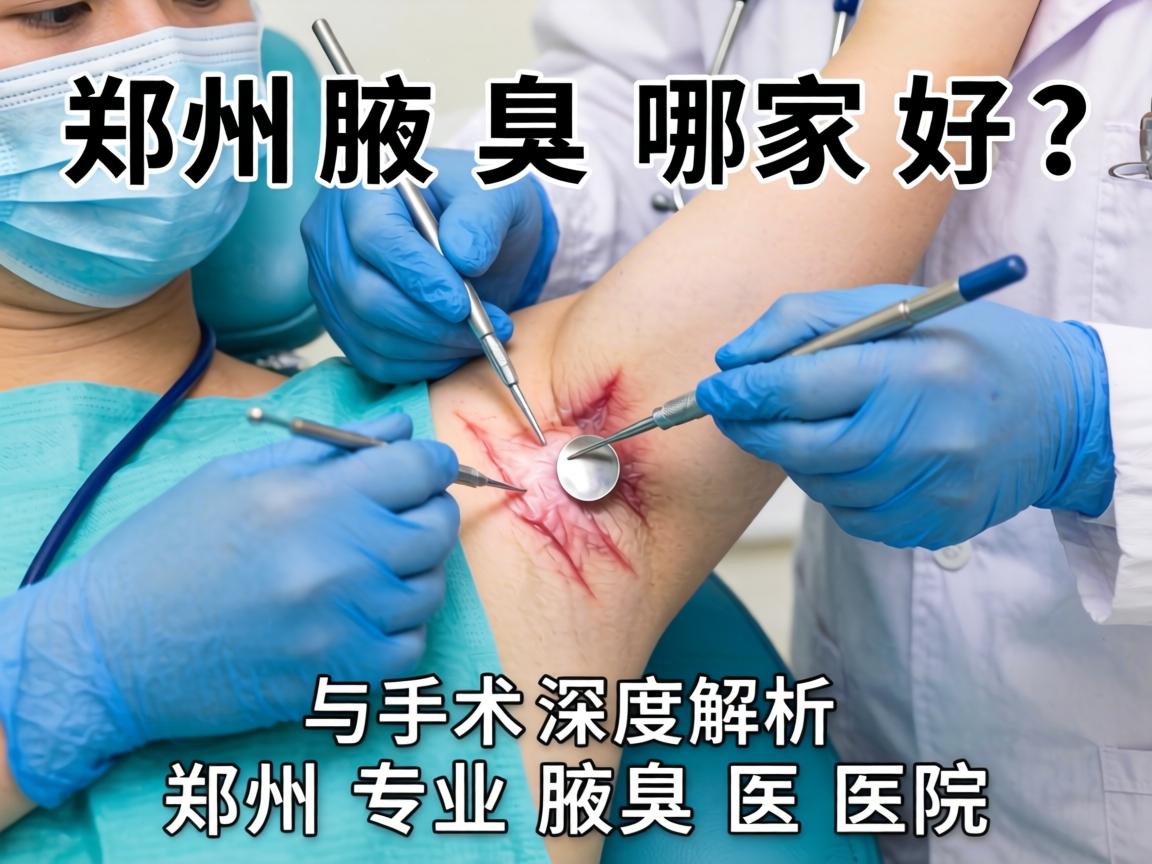 郑州腋臭手术哪家好？深度解析郑州专业腋臭医院