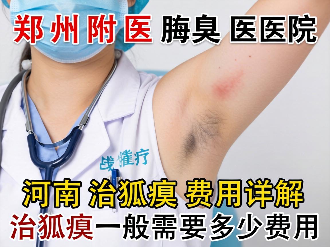 郑州附医腋臭医院解析，河南治狐臭费用详解，治狐臭一般需要多少费用