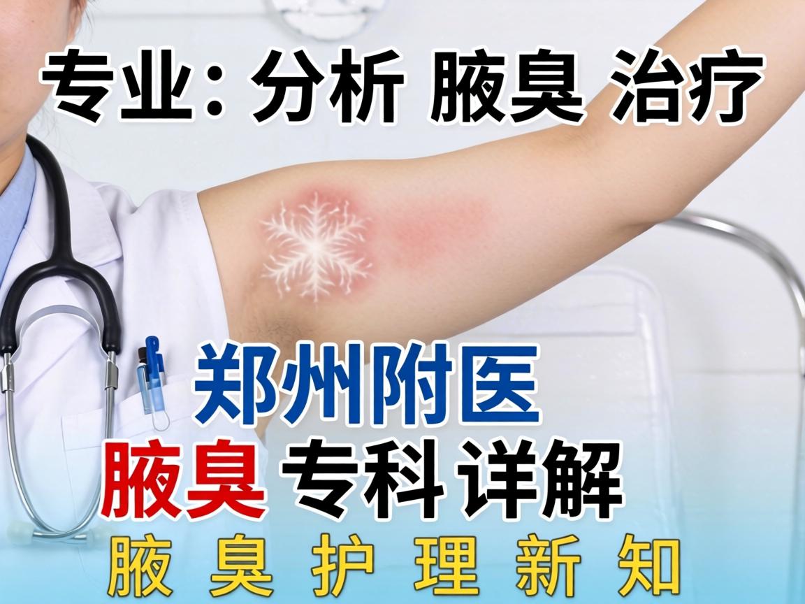 专业解析腋臭治疗，郑州附医腋臭专科详解腋臭护理新知