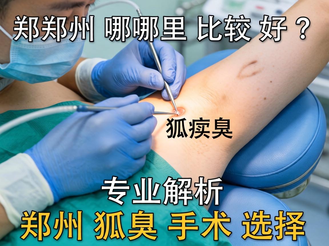 郑州狐臭手术哪里比较好？专业解析郑州狐臭手术选择