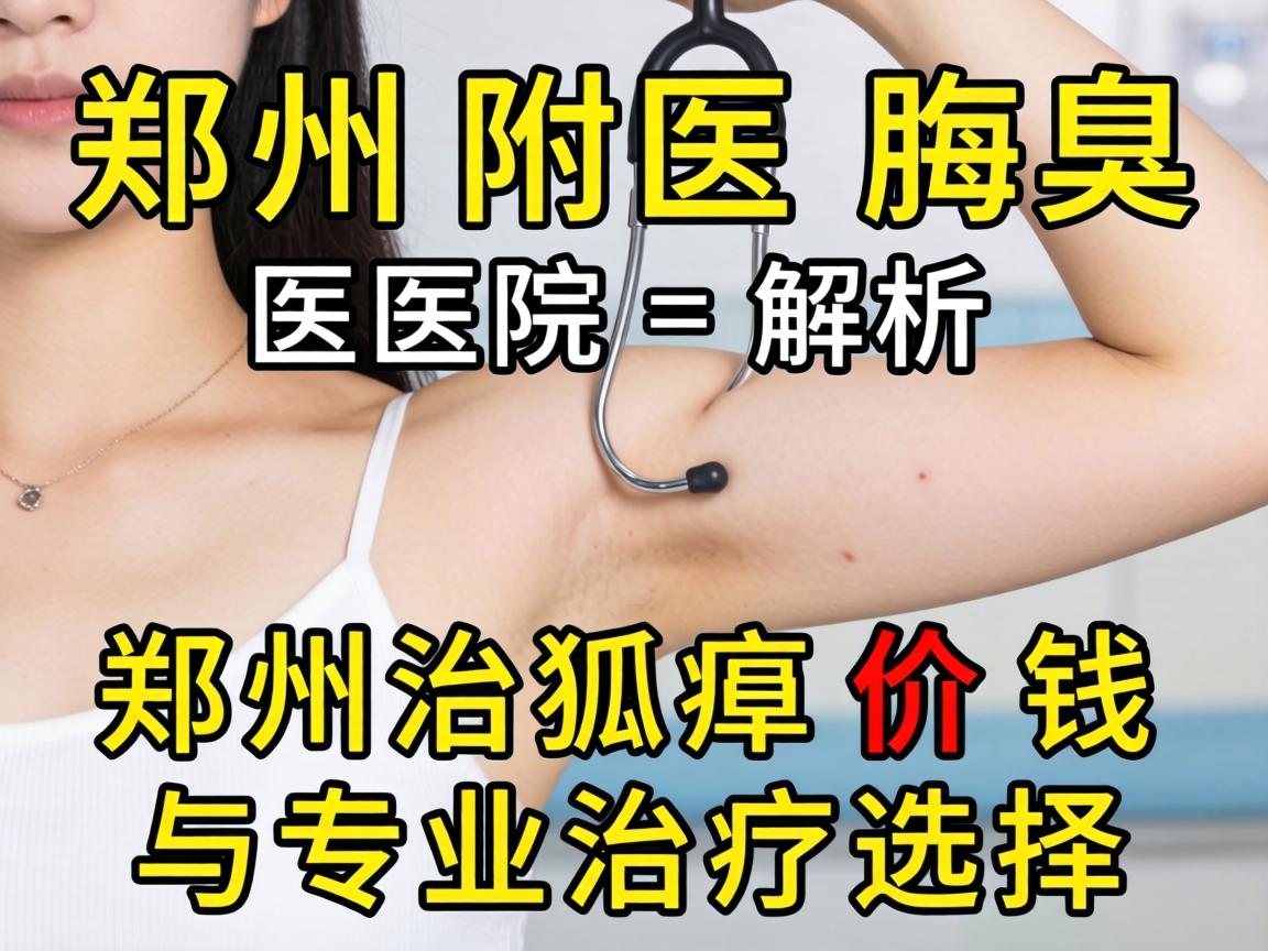 郑州附医腋臭医院解析,郑州治狐臭价钱与专业治疗选择 郑州附医腋臭医院解析,郑州治狐臭价钱与专业治疗选择