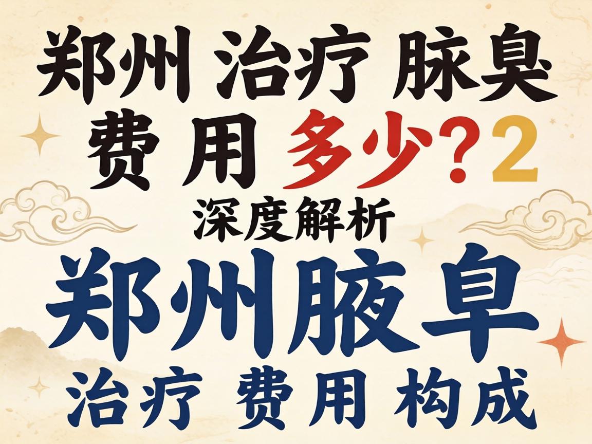 郑州治疗腋臭费用多少?深度解析郑州腋臭治疗费用构成 郑州治疗腋臭费用多少?深度解析郑州腋臭治疗费用构成