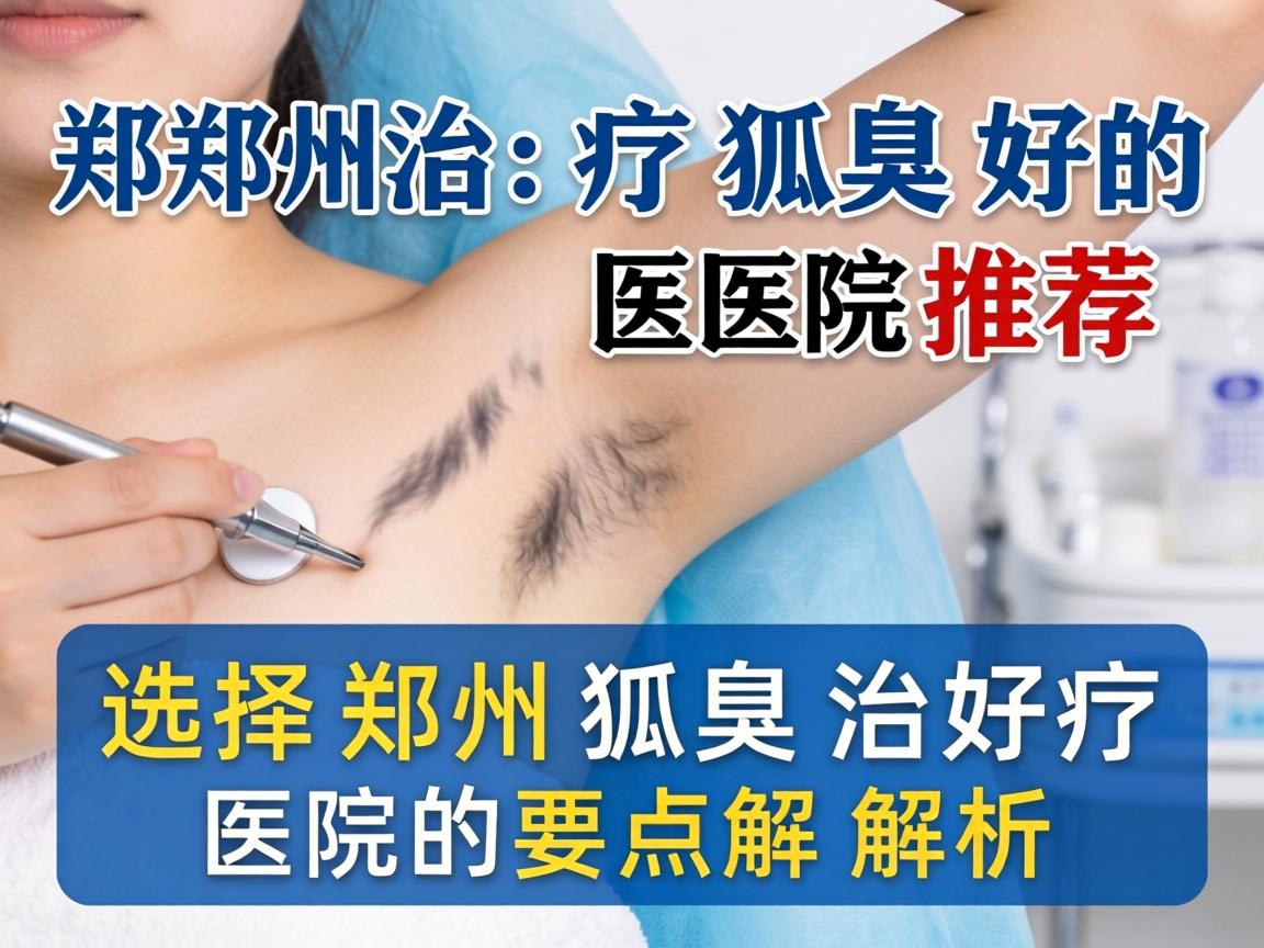 郑州治疗狐臭好的医院推荐,选择郑州狐臭治疗医院的要点解析 郑州治疗狐臭好的医院推荐,选择郑州狐臭治疗医院的要点解析