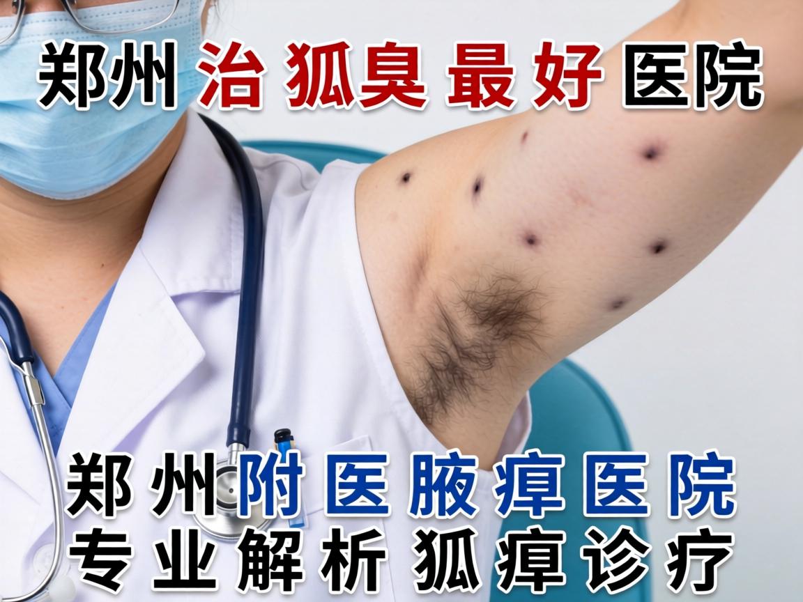 郑州治狐臭最好医院，郑州附医腋臭医院专业解析狐臭诊疗