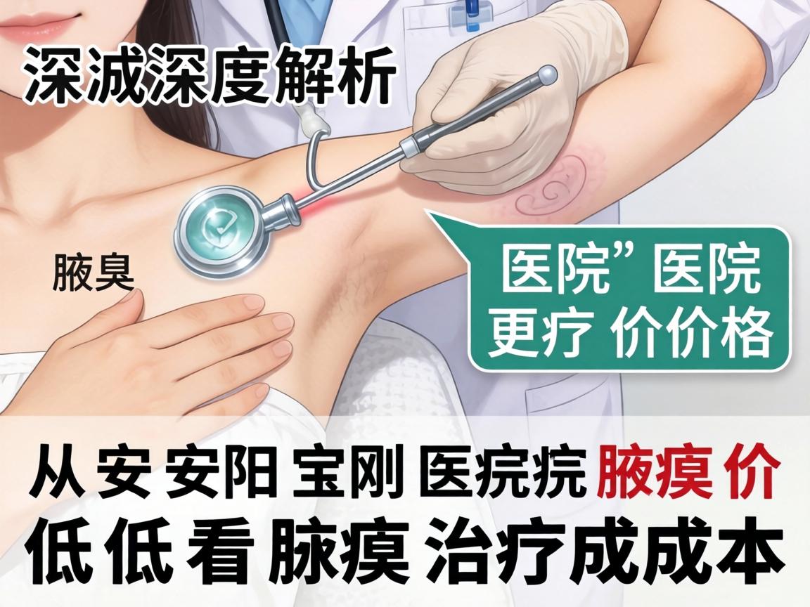 深度解析腋臭医疗价格，从安阳宝刚医院腋臭价格低看腋臭治疗成本