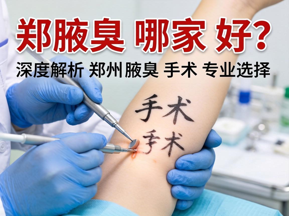 郑州腋臭手术哪家好？深度解析郑州腋臭手术专业选择