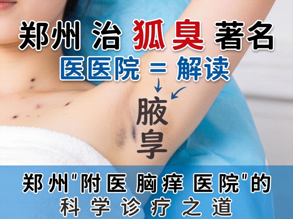 郑州治狐臭著名医院解读,郑州附医腋臭医院的科学诊疗之道 郑州治狐臭著名医院解读,郑州附医腋臭医院的科学诊疗之道