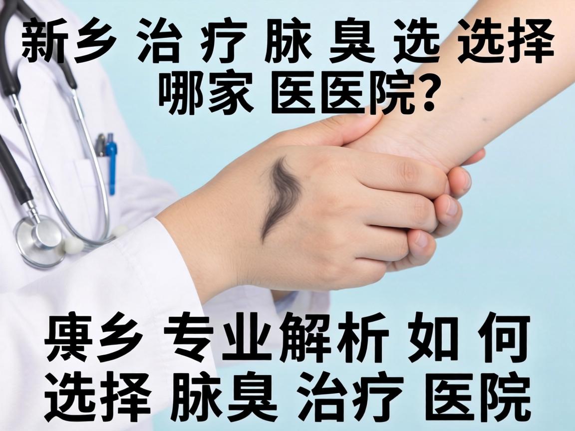 新乡治疗腋臭选择哪家医院？专业解析如何选择腋臭治疗医院