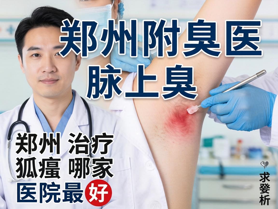 郑州附医腋臭医院解析，郑州治疗狐臭哪家医院最好