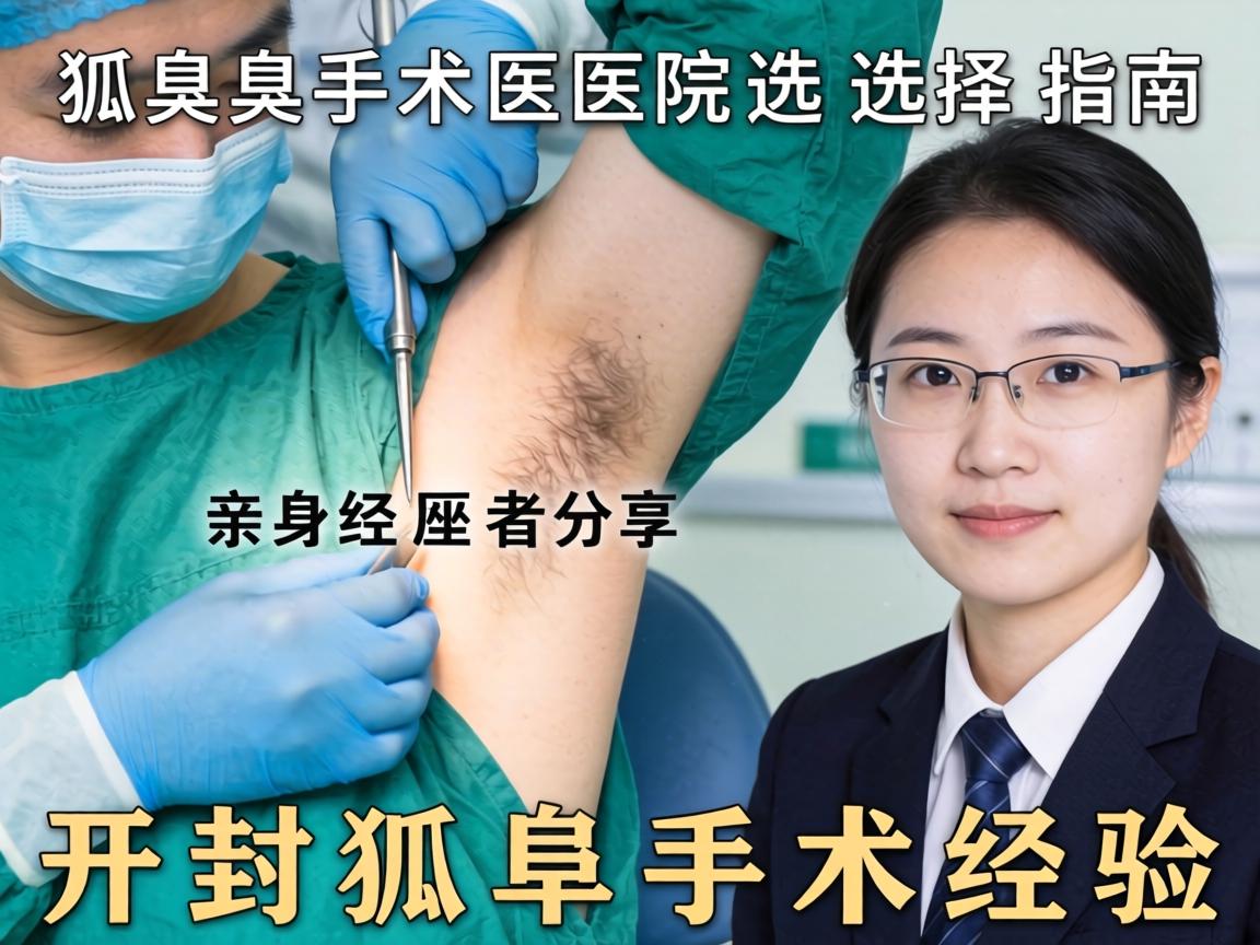 开封狐臭手术医院选择指南,亲身经历者分享开封狐臭手术经验 开封狐臭手术医院选择指南,亲身经历者分享开封狐臭手术经验