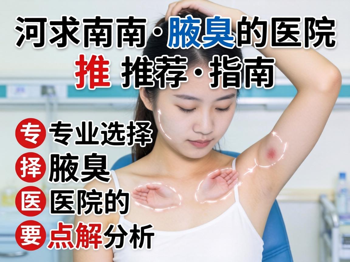 河南腋臭医院推荐指南，专业选择腋臭医院的要点解析