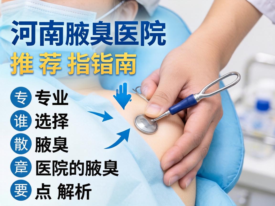 河南腋臭医院推荐指南，专业选择腋臭医院的要点解析
