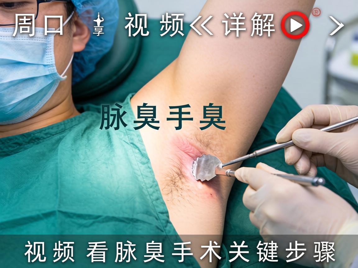 周口腋臭手术视频详解 从视频看腋臭手术关键步骤 周口腋臭手术视频详解 从视频看腋臭手术关键步骤