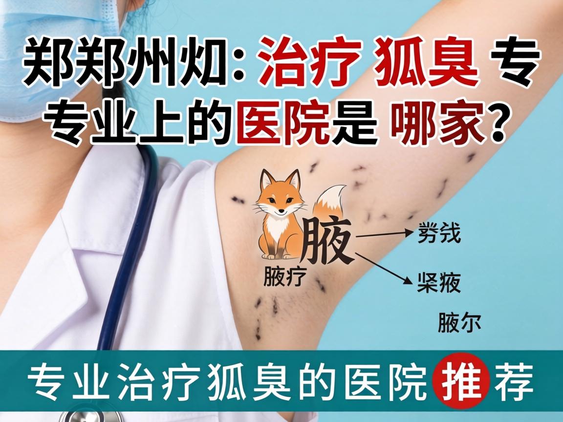 郑州治疗狐臭专业的医院是哪家？专业治疗狐臭的医院推荐