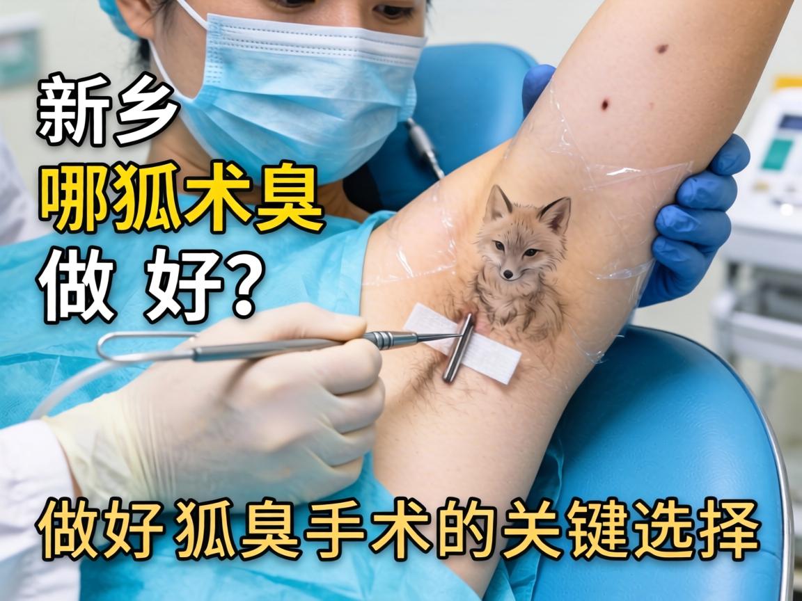 新乡狐臭手术哪里做好?做好狐臭手术的关键选择 新乡狐臭手术哪里做好?做好狐臭手术的关键选择