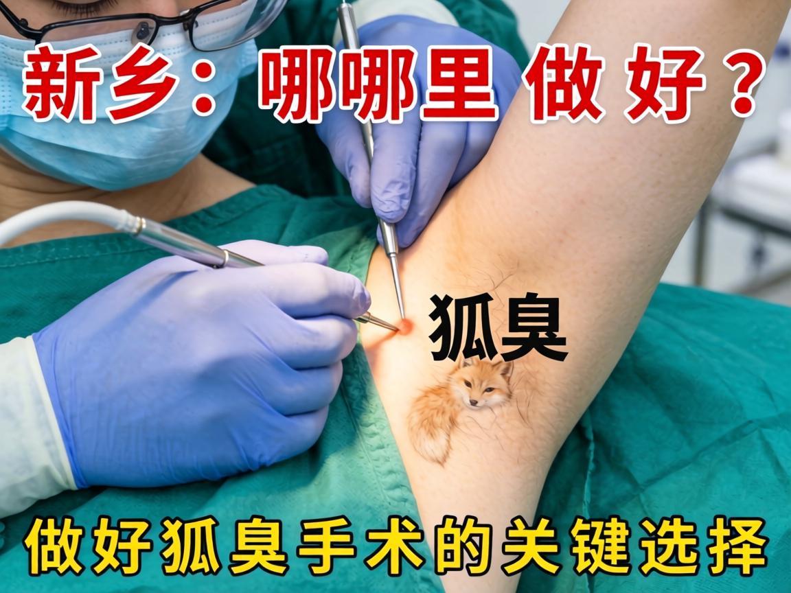 新乡狐臭手术哪里做好?做好狐臭手术的关键选择 新乡狐臭手术哪里做好?做好狐臭手术的关键选择