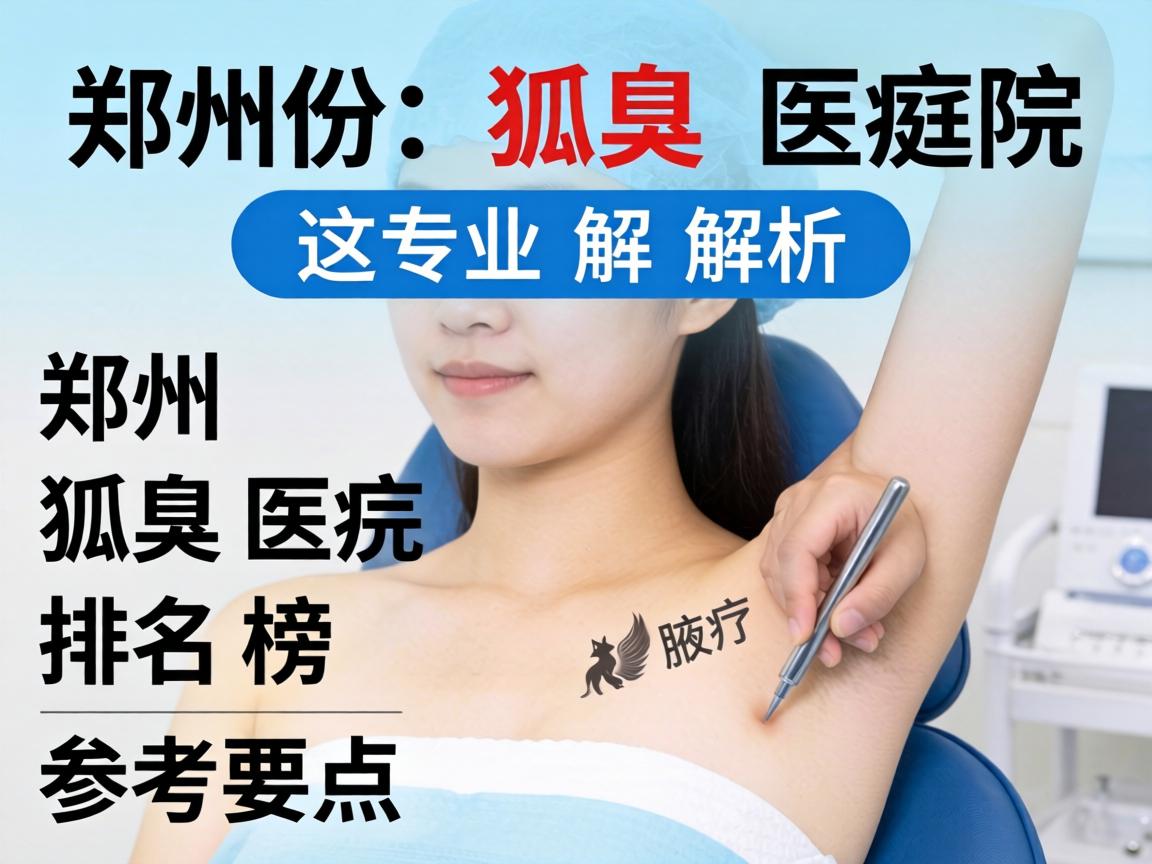 郑州狐臭医院专业解析，这份郑州狐臭医院排名榜的参考要点