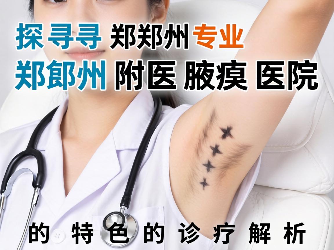 探寻郑州专业腋臭医院,郑州附医腋臭医院的特色诊疗解析 探寻郑州专业腋臭医院,郑州附医腋臭医院的特色诊疗解析