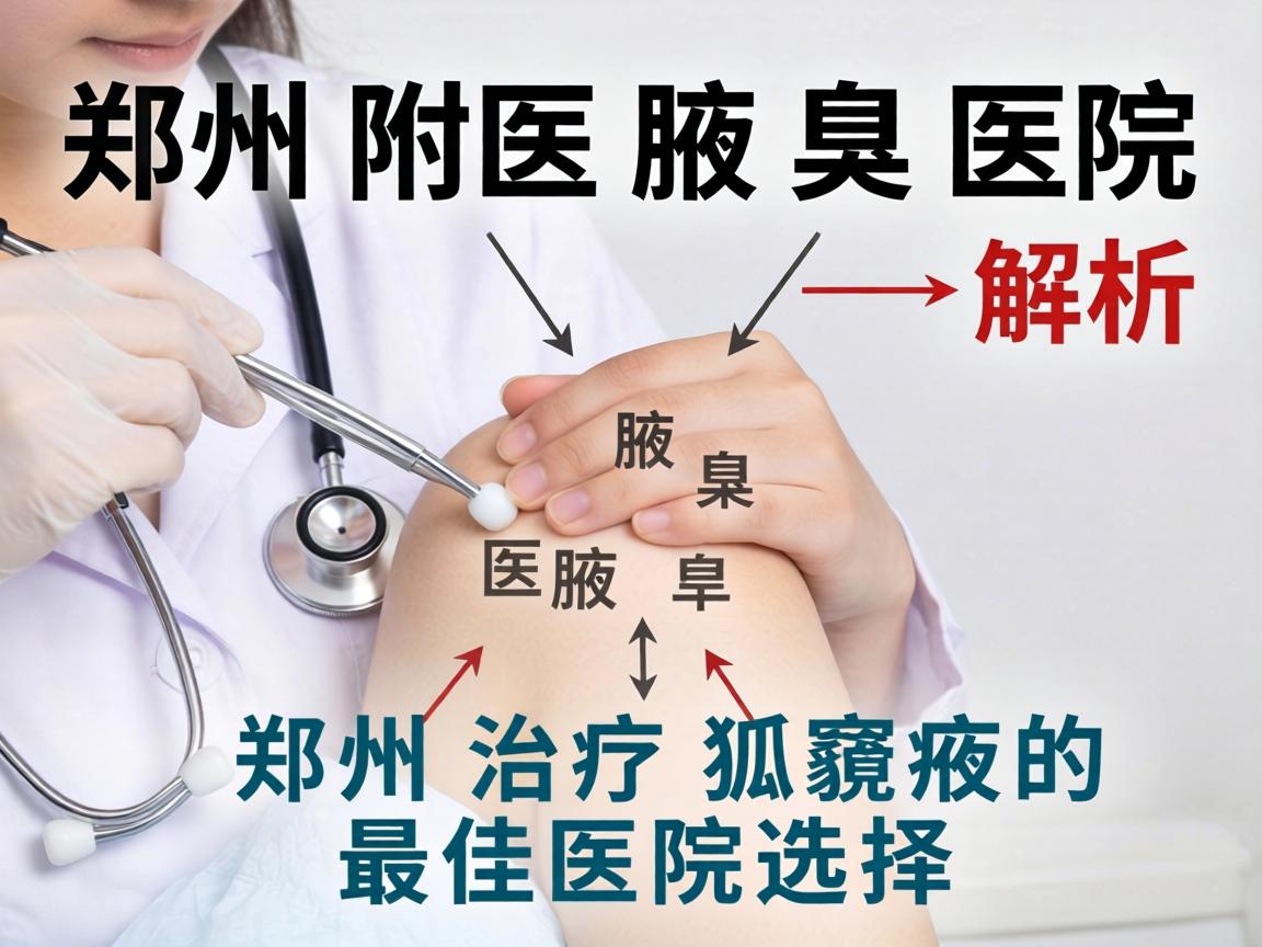 郑州附医腋臭医院解析，郑州治疗狐臭的最佳医院选择