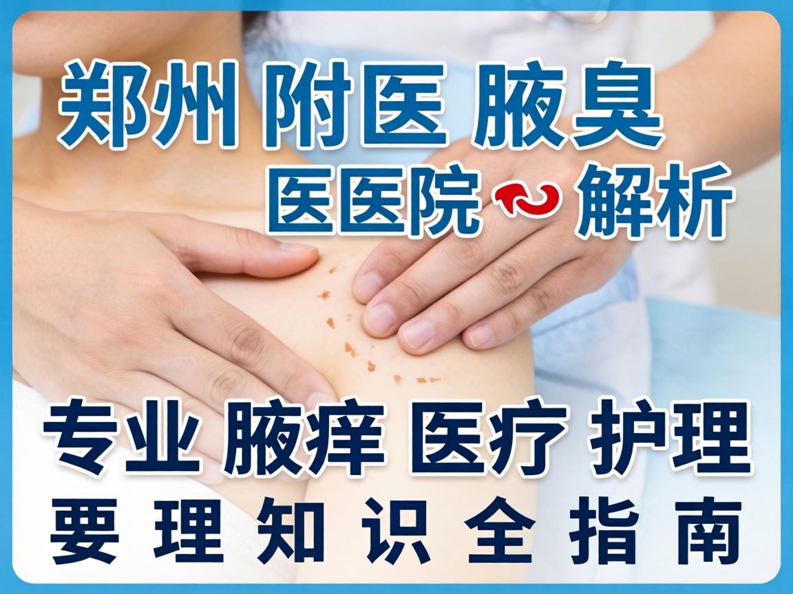 郑州附医腋臭医院解析，专业腋臭医疗护理知识全指南