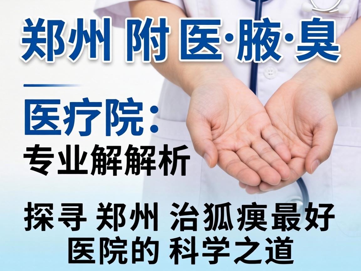 郑州附医腋臭医院专业解析，探寻郑州治狐臭最好医院的科学之道