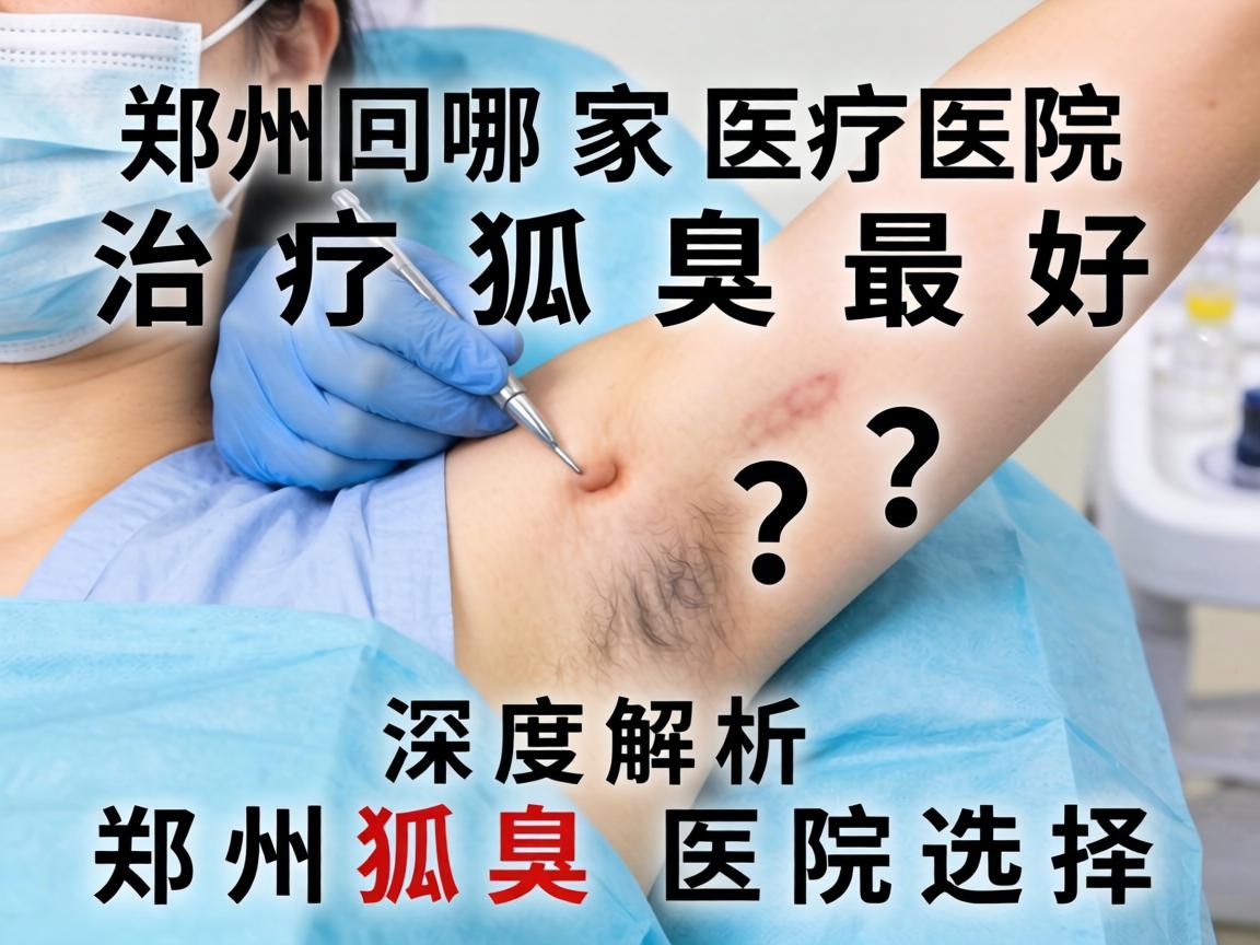 郑州哪家医院治疗狐臭最好？深度解析郑州狐臭医院选择