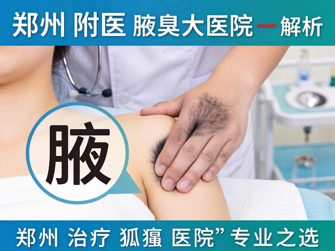 郑州附医腋臭医院解析，郑州治疗狐臭医院的专业之选