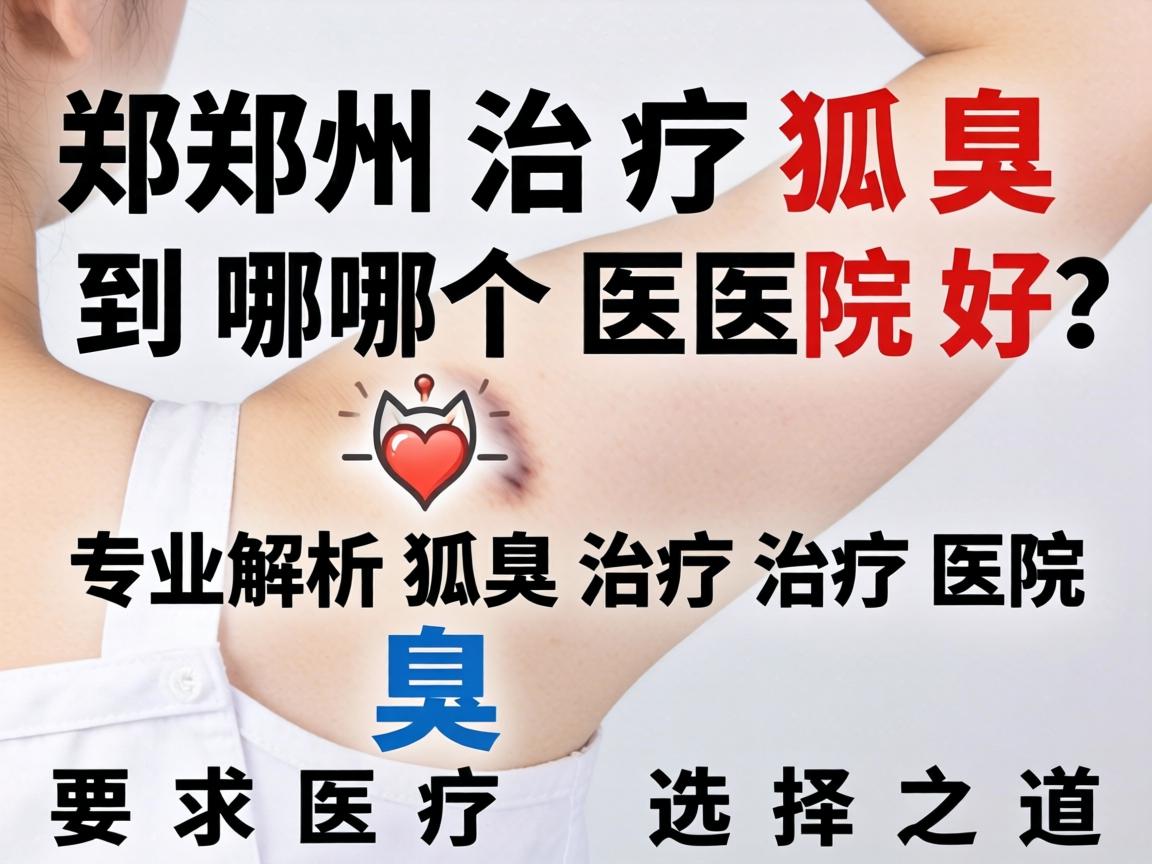 郑州治疗狐臭到哪个医院好?专业解析狐臭治疗医院的选择之道 郑州治疗狐臭到哪个医院好?专业解析狐臭治疗医院的选择之道