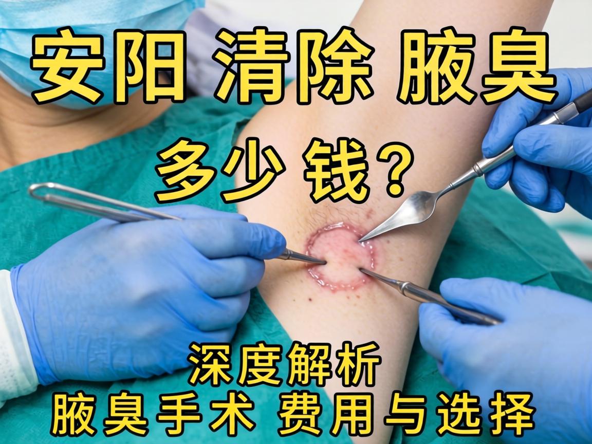 安阳清除腋臭手术多少钱？深度解析腋臭手术费用与选择
