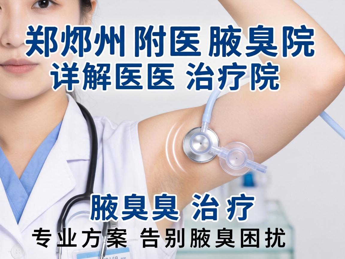 郑州附医腋臭医院详解腋臭治疗，专业方案告别腋臭困扰