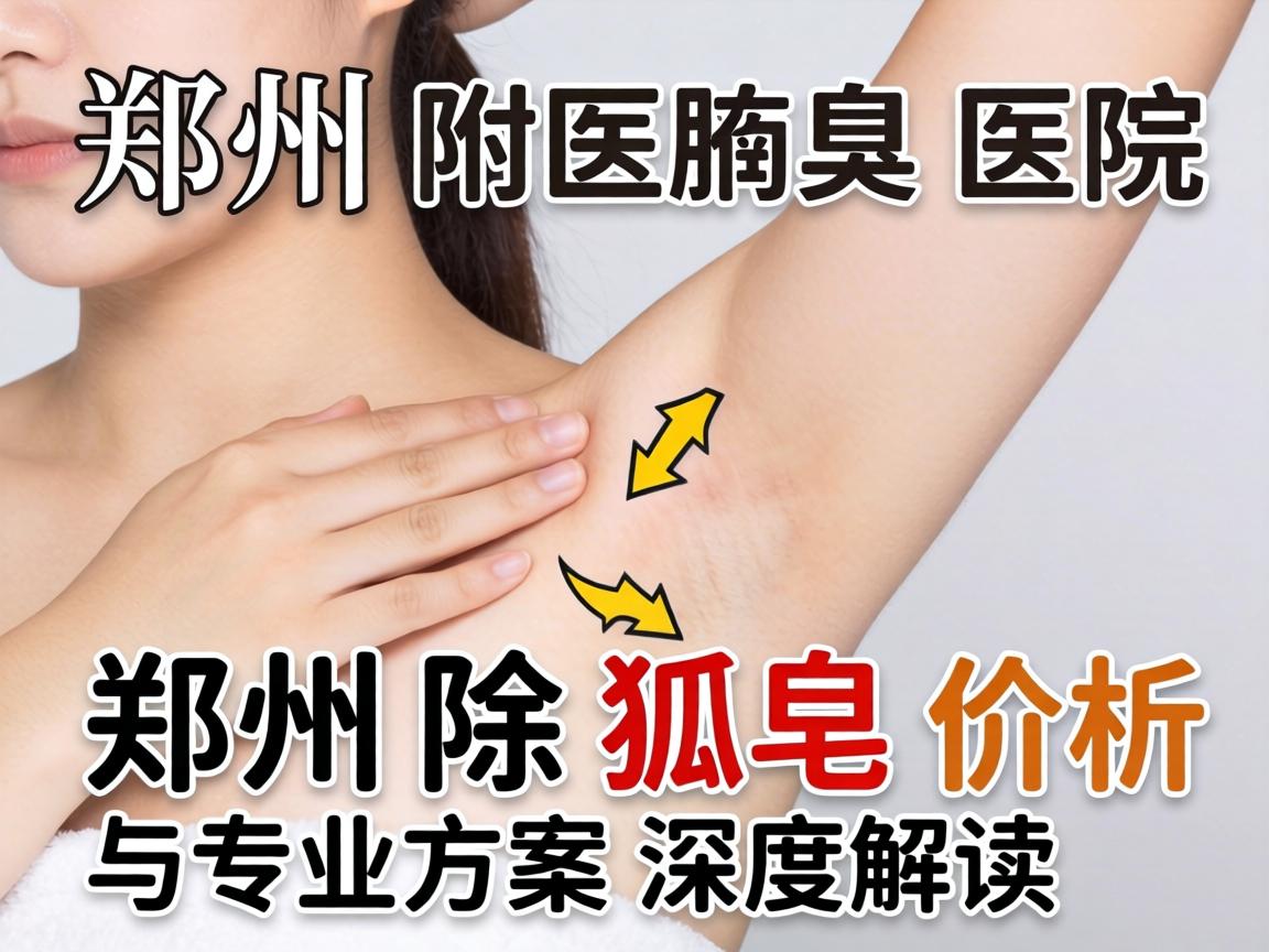 郑州附医腋臭医院解析，郑州除狐臭价格与专业方案深度解读