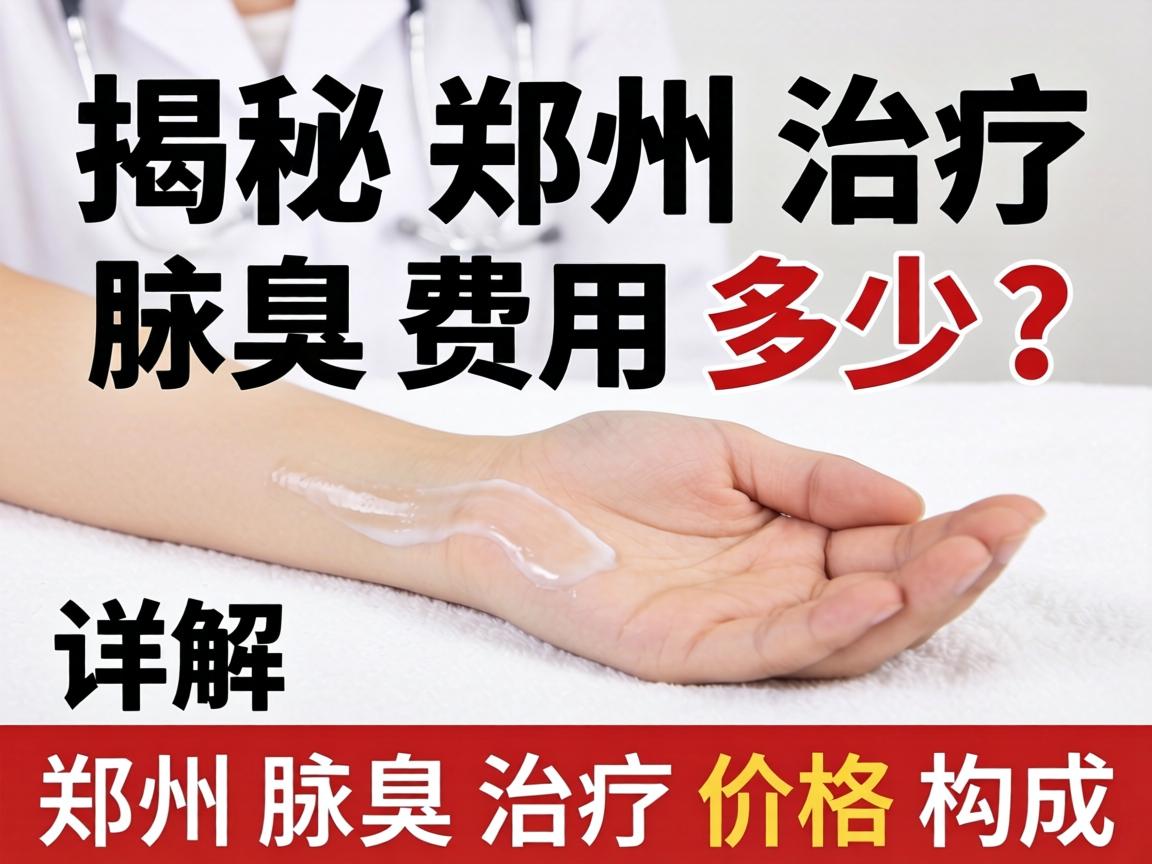 揭秘郑州治疗腋臭费用多少？详解郑州腋臭治疗价格构成