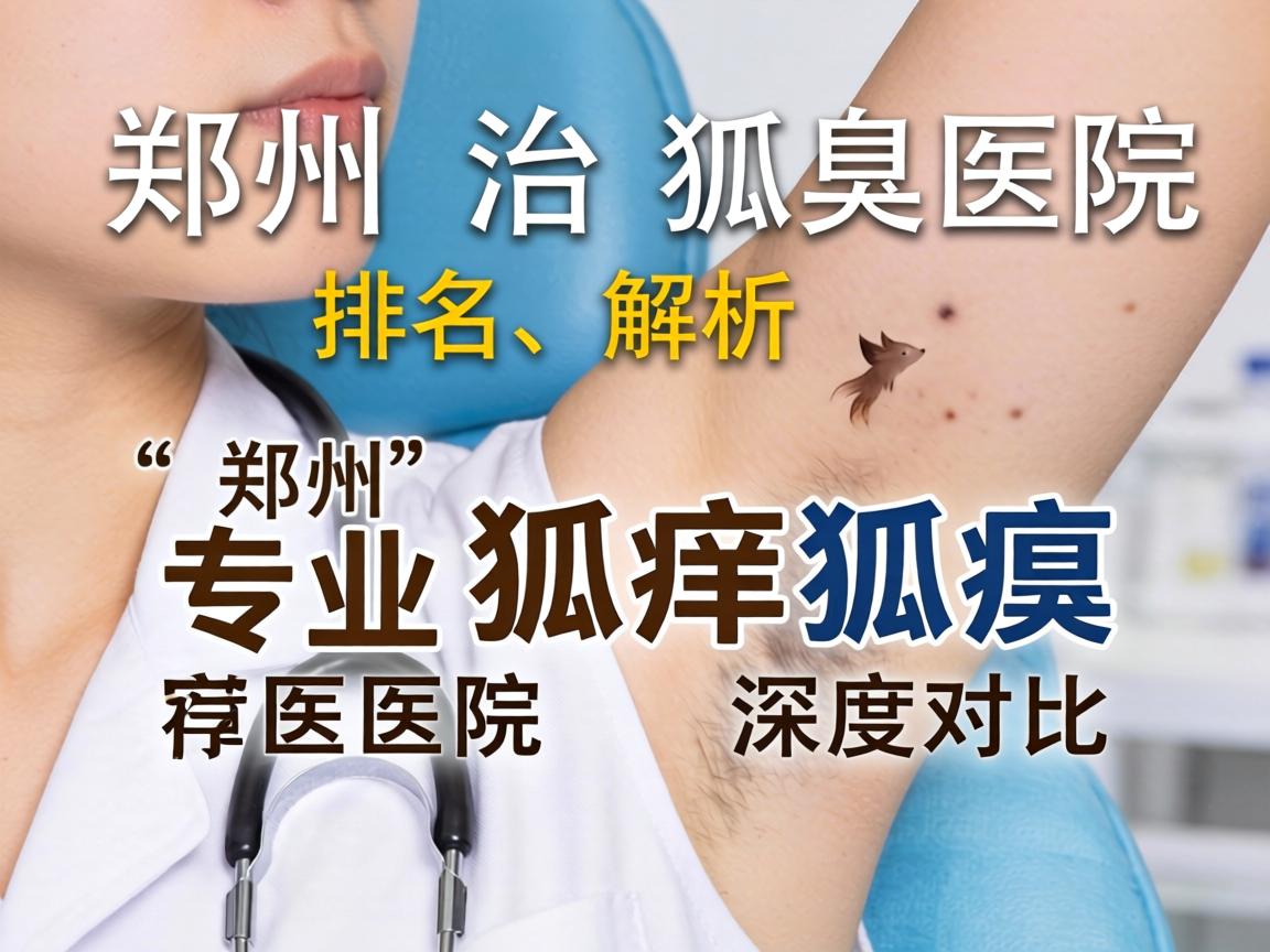 郑州治狐臭医院排名解析，郑州专业狐臭医院深度对比