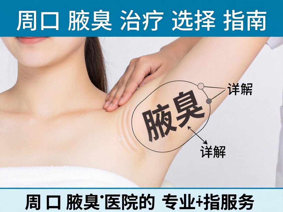 周口腋臭治疗选择指南，详解周口腋臭医院的专业服务