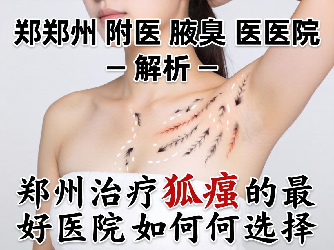 郑州附医腋臭医院解析，郑州治疗狐臭的最好医院如何选择